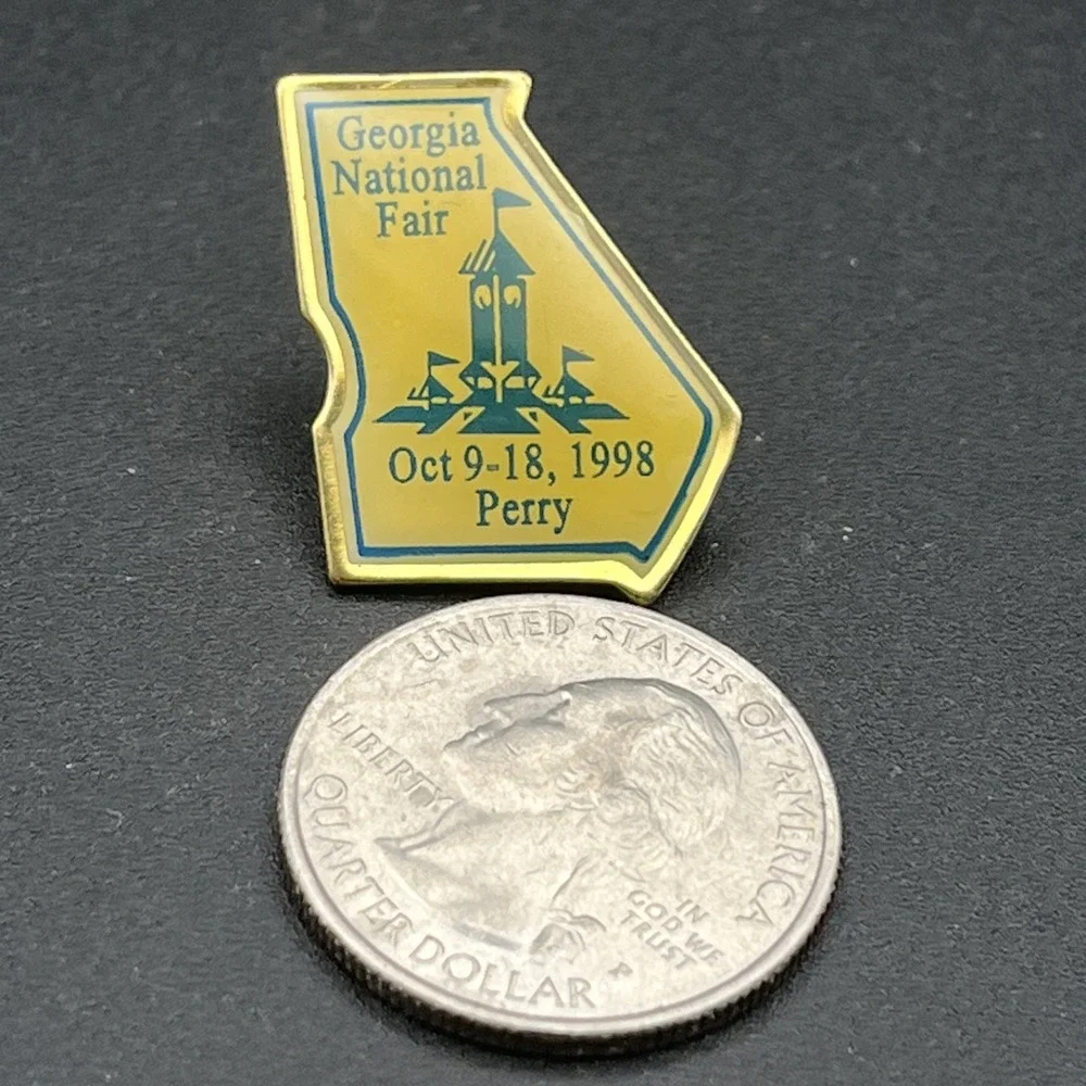 1998‎ Georgia National Fair Perry Georgia Lapel Hat Pin